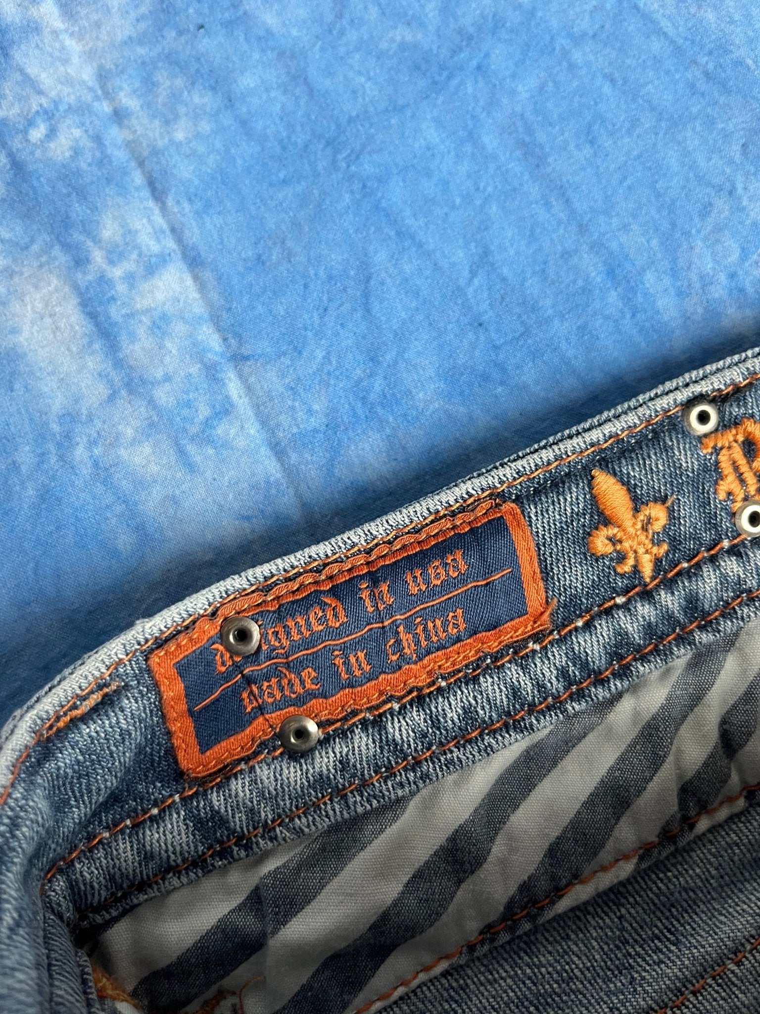 Damskie Jeansy Rock Revival Anja Straight 00s W26 | Piggy Boxer Vintage Shop