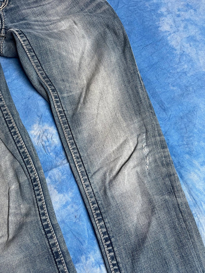 Damskie Jeansy Rock Revival Anja Straight 00s W26 | Piggy Boxer Vintage Shop