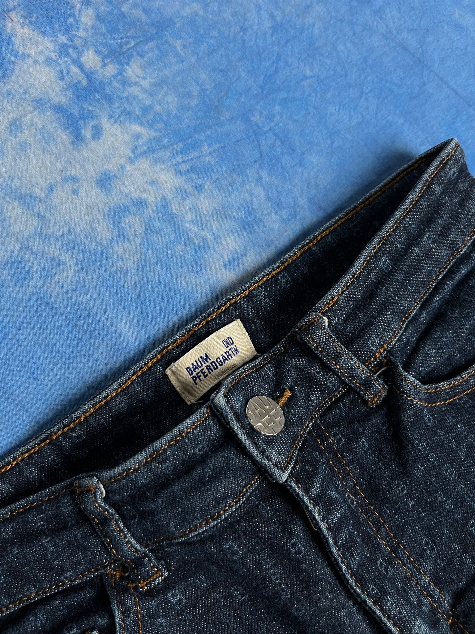 Damskie Jeany Dzwony Baum und Pferdgarten Monogram W28 | Piggy Boxer Vintage Shop