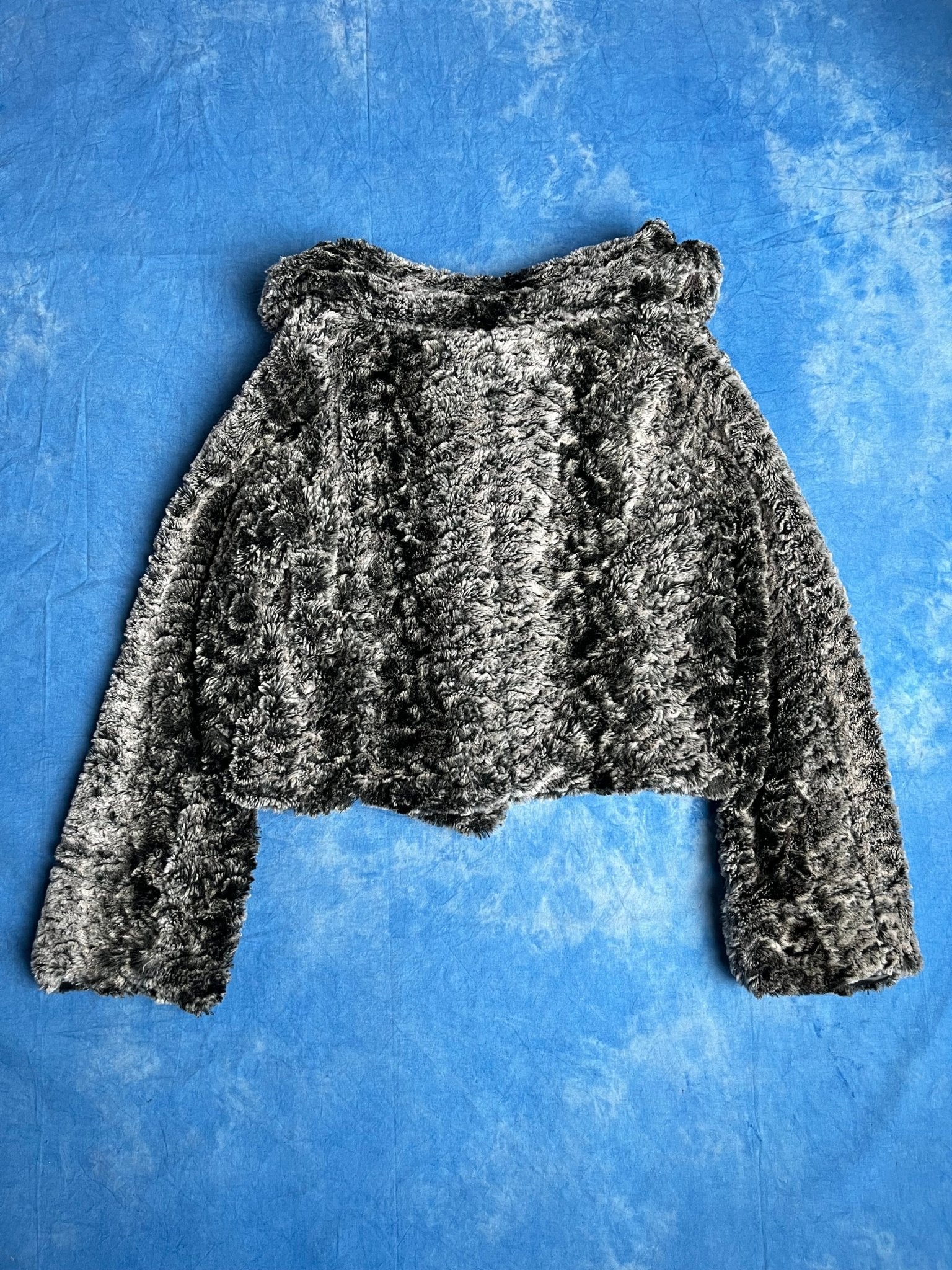 Damskie Sztuczne Futro Roberto Cavali 00s S | Piggy Boxer Vintage Shop