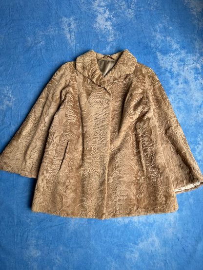 Futro z Karakuł 80s S - M | Piggy Boxer Vintage Shop