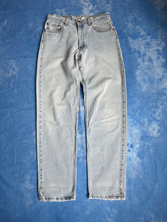 Jeansy Baby Blue Levi's 550 z 1997r Made in USA 33x34 | Piggy Boxer Vintage Shop