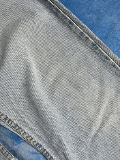 Jeansy Baby Blue Levi's 550 z 1997r Made in USA 33x34 | Piggy Boxer Vintage Shop