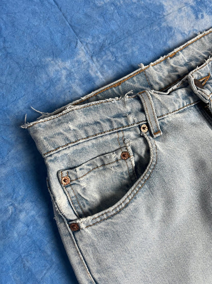 Jeansy Baby Blue Levi's 550 z 1997r Made in USA 33x34 | Piggy Boxer Vintage Shop