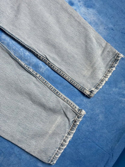 Jeansy Baby Blue Levi's 550 z 1997r Made in USA 33x34 | Piggy Boxer Vintage Shop