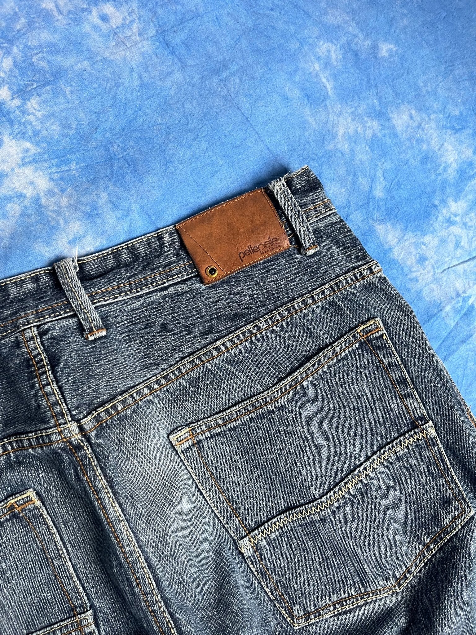 Jeansy Baggy Pelle Pelle 00s 36x34 L | Piggy Boxer Vintage Shop