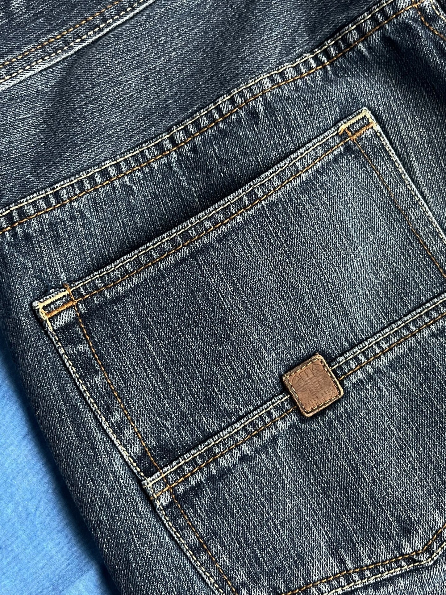 Jeansy Baggy Pelle Pelle 00s 36x34 L | Piggy Boxer Vintage Shop