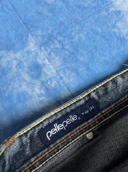 Jeansy Baggy Pelle Pelle 00s 36x34 L | Piggy Boxer Vintage Shop