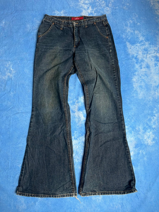 Jeansy Dzwony Only Red Fox 00s W34 | Piggy Boxer Vintage Shop