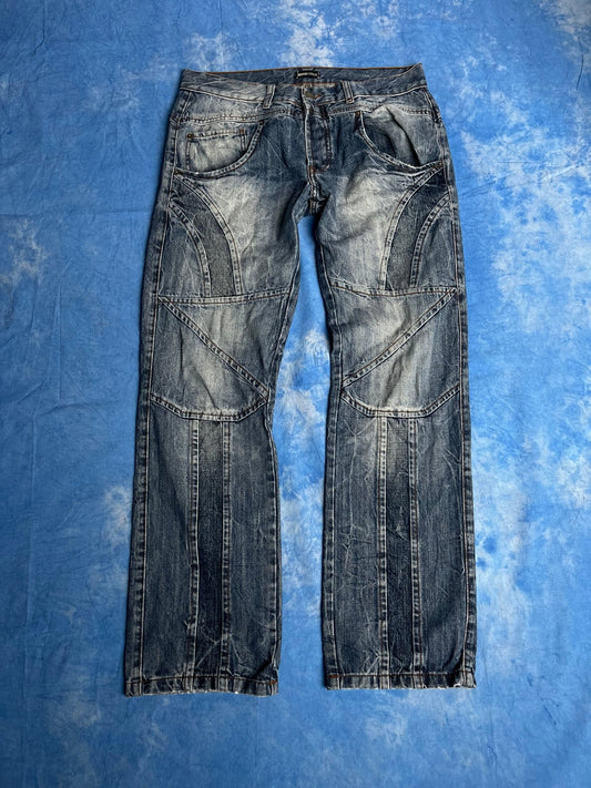 Jeansy Flash Lights 00s 32x32 | Piggy Boxer Vintage Shop