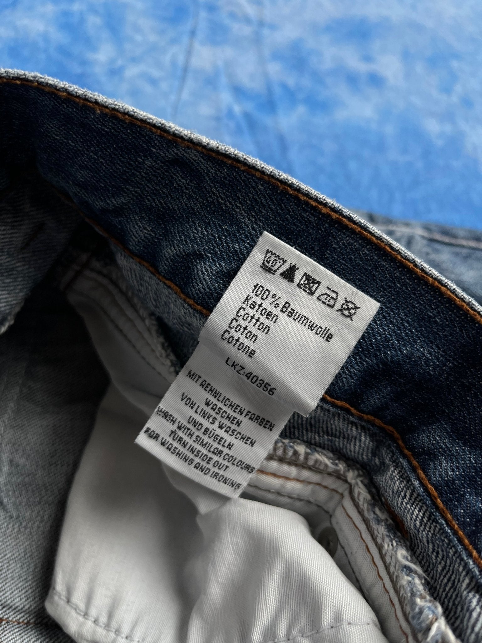 Jeansy Flash Lights 00s 32x32 | Piggy Boxer Vintage Shop