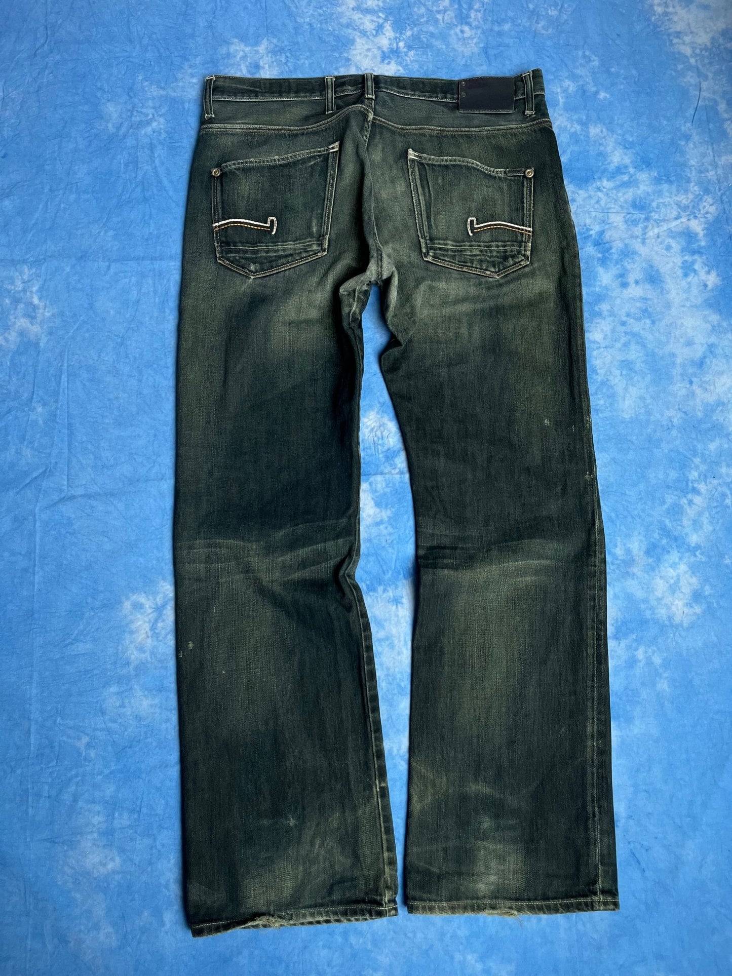 Jeansy G - Star Wash Acid Wash 00s W36 | Piggy Boxer Vintage Shop