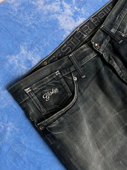 Jeansy G - Star Wash Acid Wash 00s W36 | Piggy Boxer Vintage Shop