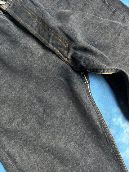 Jeansy Grafitowe Levi's 501 z 2001r W32 L30 | Piggy Boxer Vintage Shop