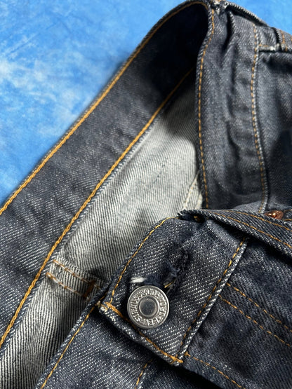 Jeansy Grafitowe Levi's 501 z 2001r W32 L30 | Piggy Boxer Vintage Shop