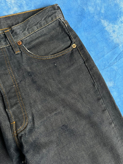 Jeansy Grafitowe Levi's 501 z 2001r W32 L30 | Piggy Boxer Vintage Shop