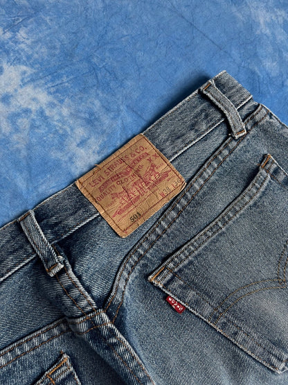 Jeansy Levi's 501 z 1997r Made in USA L | Piggy Boxer Vintage Shop