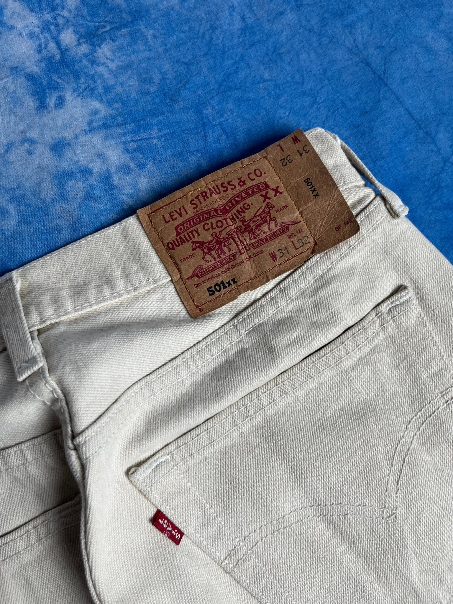 Jeansy Levi's 501xx z 2000r S | Piggy Boxer Vintage Shop