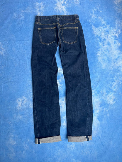 Jeansy Selvedge Acne Studios Her Dark Rinse White Oak 00s 26x32 | Piggy Boxer Vintage Shop