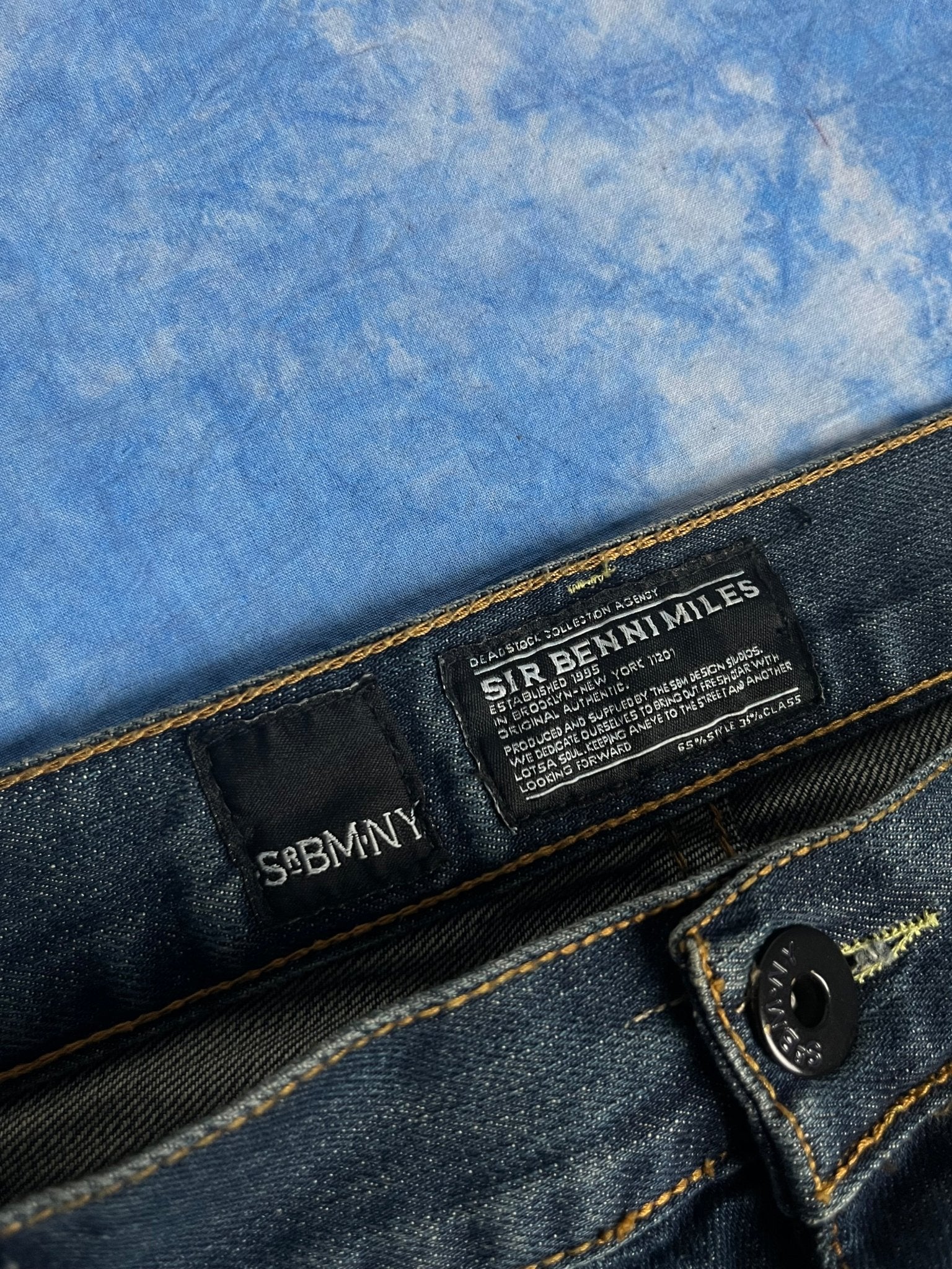 Jeansy Sir Benni Miles Loose 00s W38 | Piggy Boxer Vintage Shop