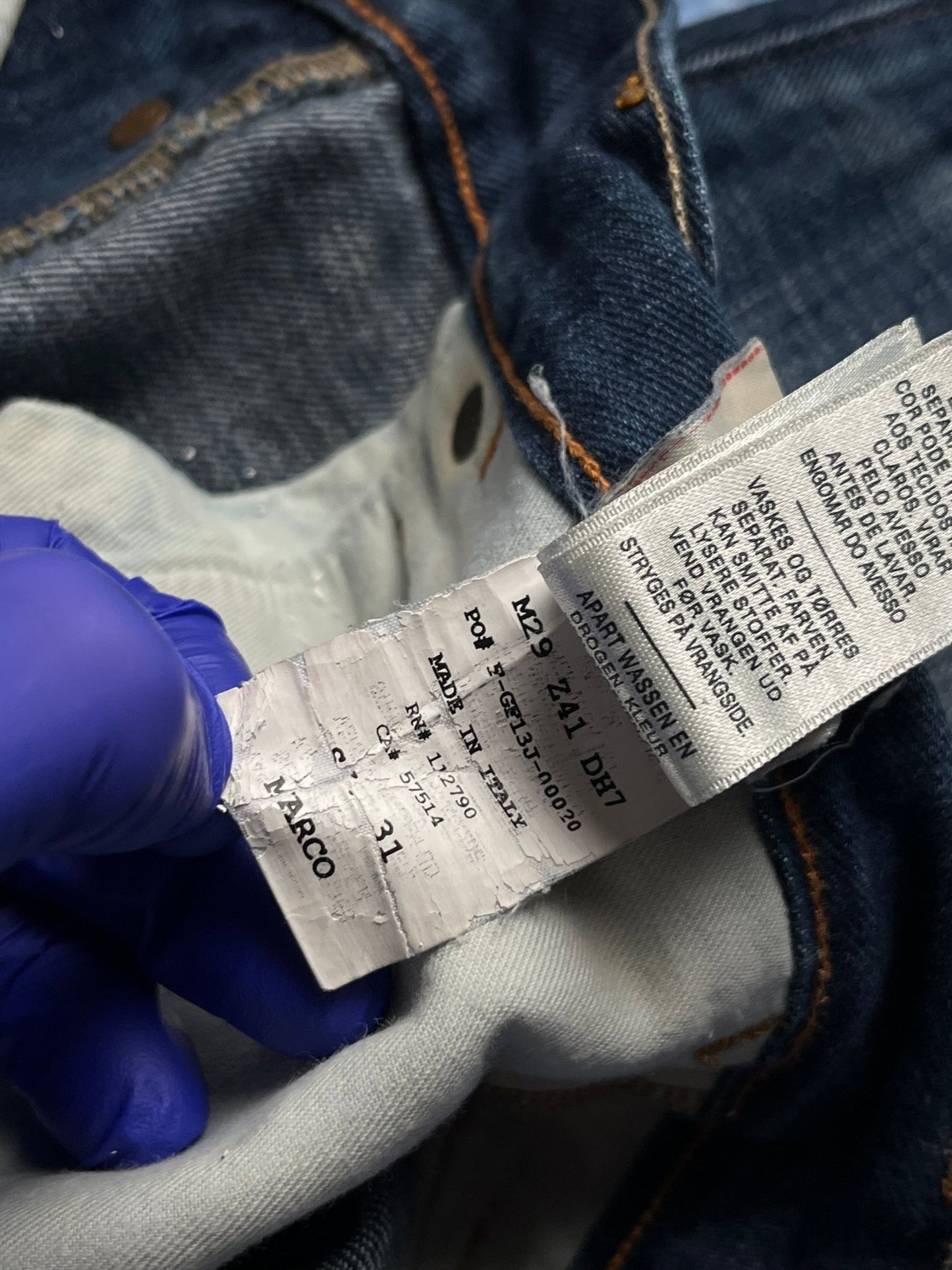 Jeansy True Religion Marco 00s W31 | Piggy Boxer Vintage Shop