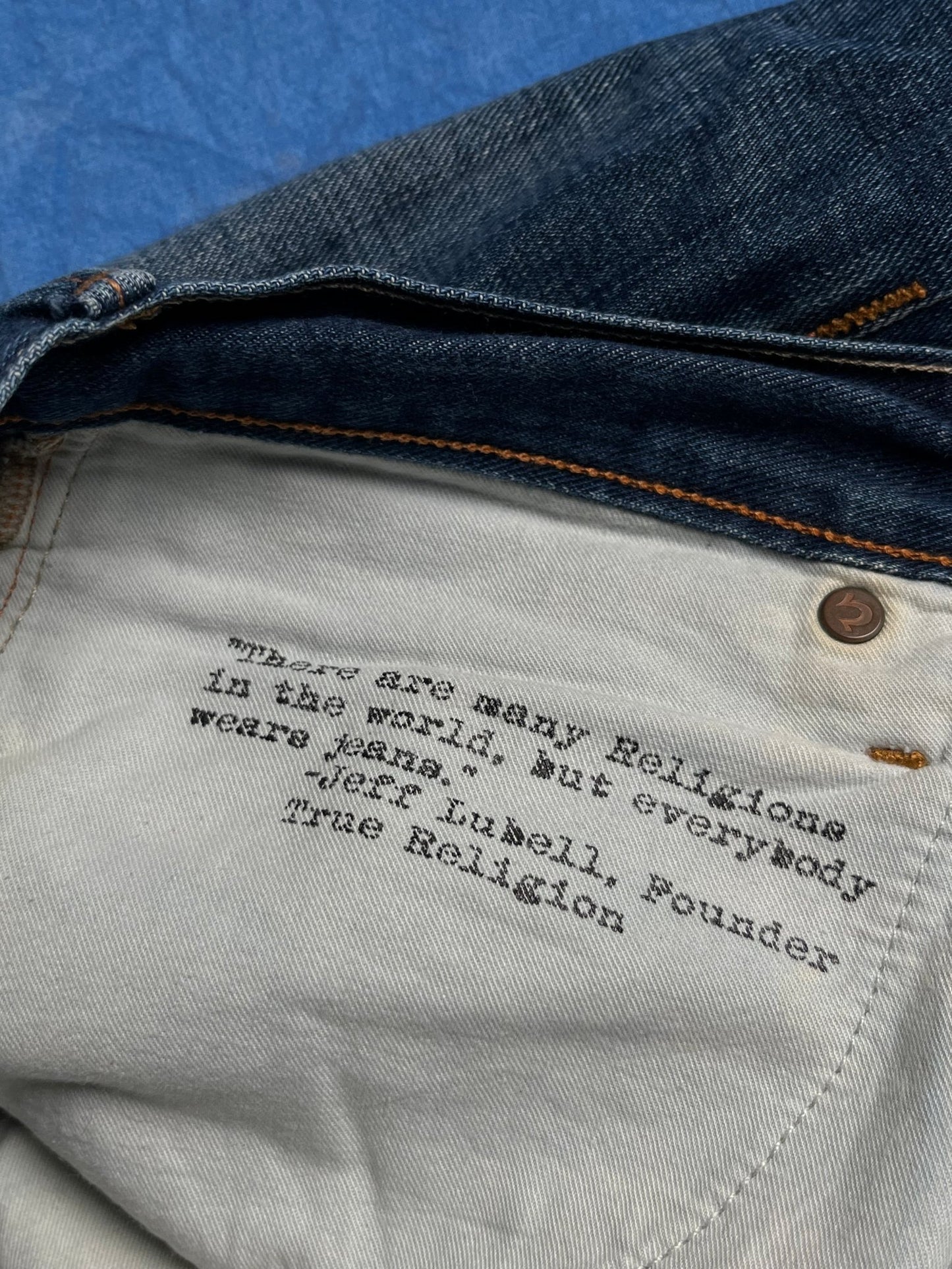 Jeansy True Religion Marco 00s W31 | Piggy Boxer Vintage Shop