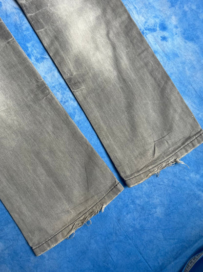 Jeansy z Przetarciami Cool Cat 00s 30x32 | Piggy Boxer Vintage Shop