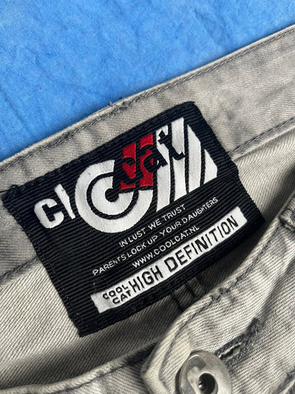 Jeansy z Przetarciami Cool Cat 00s 30x32 | Piggy Boxer Vintage Shop