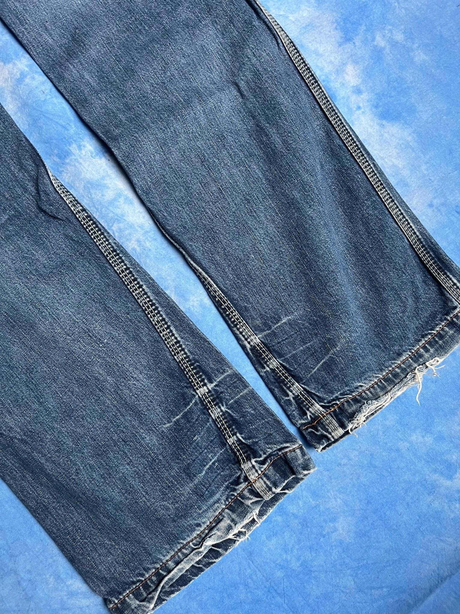 Jeansy z Przetarciami Pepe Jeans 00s W31 L34 | Piggy Boxer Vintage Shop