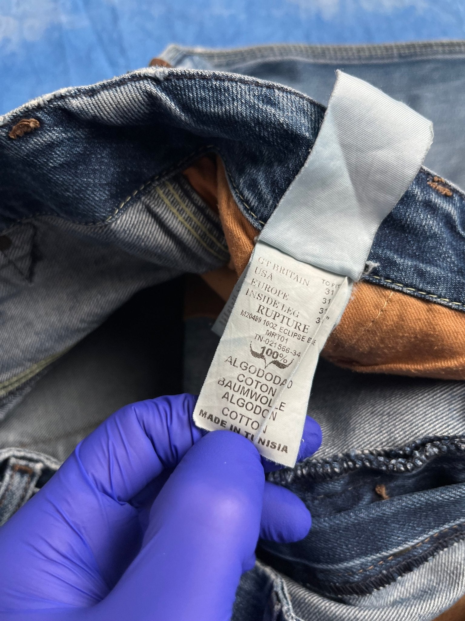 Jeansy z Przetarciami Pepe Jeans 00s W31 L34 | Piggy Boxer Vintage Shop