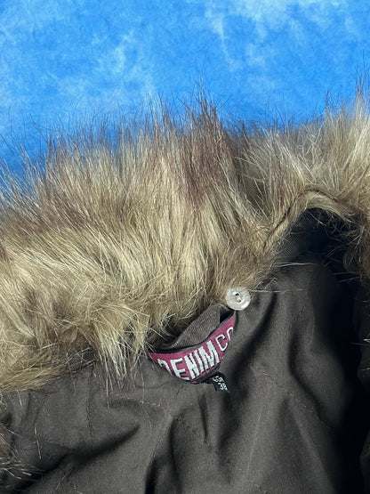 Kamizelka ze Sztucznym Futrem XS | Piggy Boxer Vintage Shop