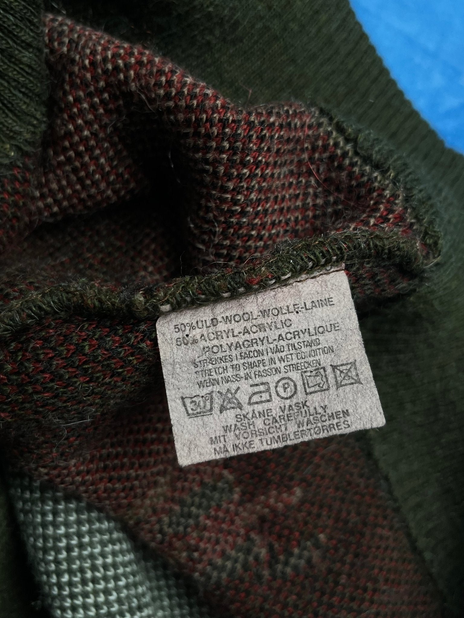 Kardigan Blend Wełniany 90s XL | Piggy Boxer Vintage Shop