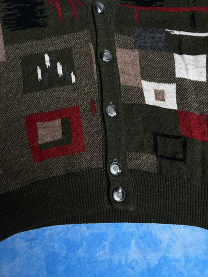 Kardigan Blend Wełniany 90s XL | Piggy Boxer Vintage Shop