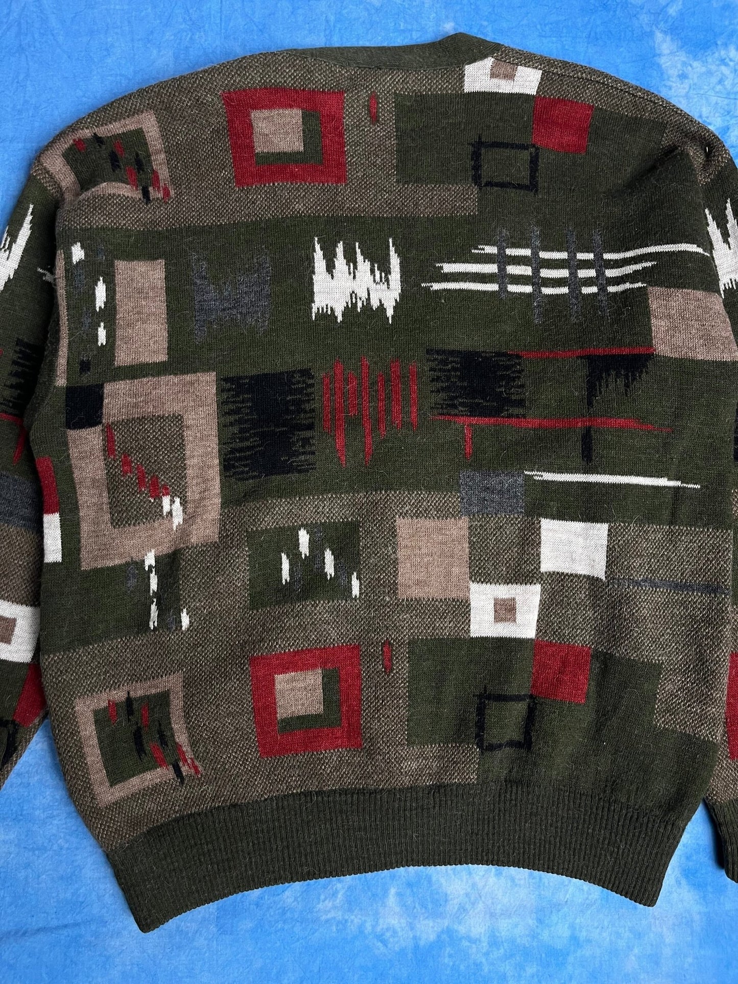 Kardigan Blend Wełniany 90s XL | Piggy Boxer Vintage Shop