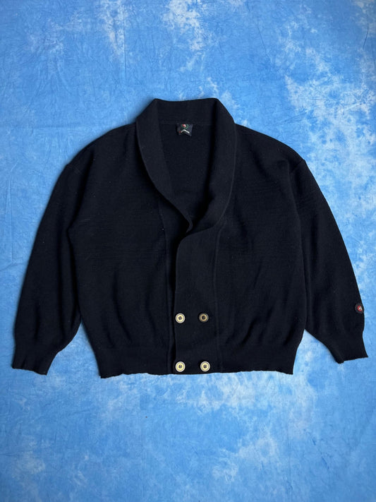 Kardigan Wełniany Clipper 90s XL | Piggy Boxer Vintage Shop