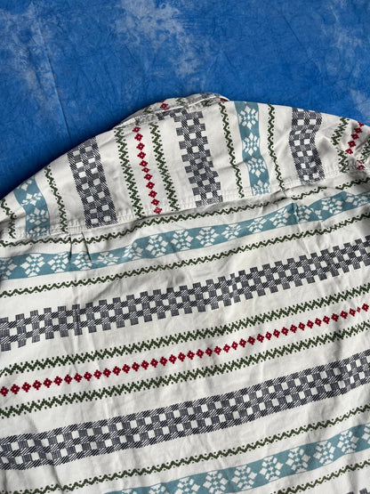 Koszula Adventure we Wzorki 90s XXL | Piggy Boxer Vintage Shop