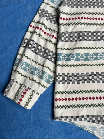 Koszula Adventure we Wzorki 90s XXL | Piggy Boxer Vintage Shop