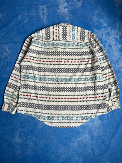 Koszula Adventure we Wzorki 90s XXL | Piggy Boxer Vintage Shop