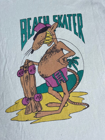 Koszulka Beach Skate Rat 90s L | Piggy Boxer Vintage Shop