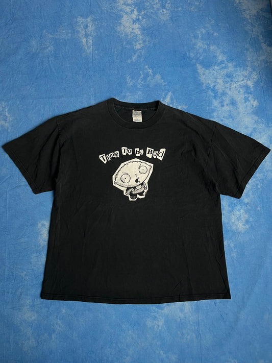 Koszulka Family Guy Stewie Griffin "Time To Be Bad" 2004 XL | Piggy Boxer Vintage Shop