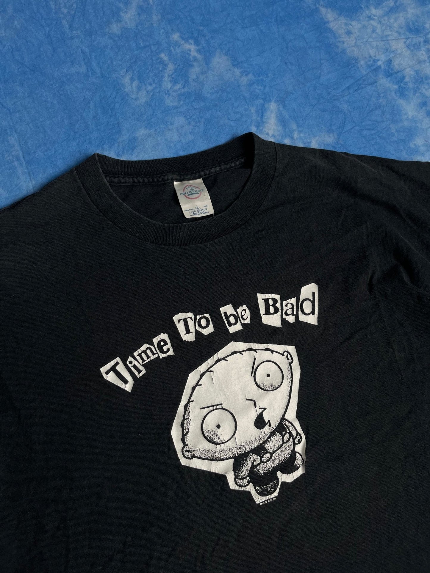 Koszulka Family Guy Stewie Griffin "Time To Be Bad" 2004 XL | Piggy Boxer Vintage Shop