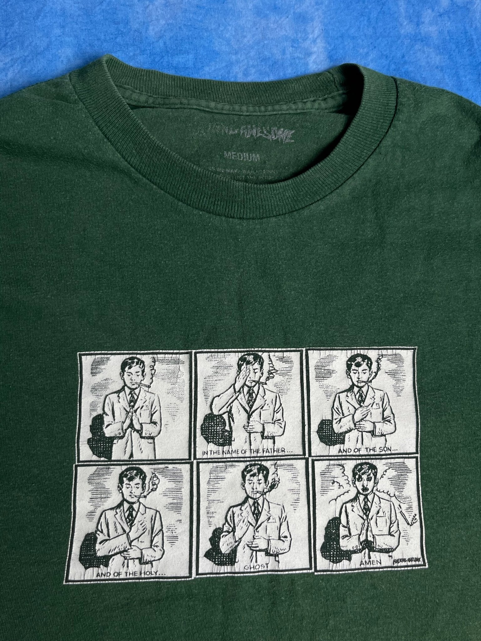 Koszulka Fucking Awesome Modlitwa do Papierosa M | Piggy Boxer Vintage Shop