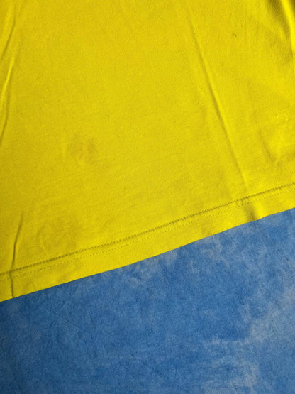 Koszulka Kanarkowa Nike Big Logo Swosh 00s M | Piggy Boxer Vintage Shop