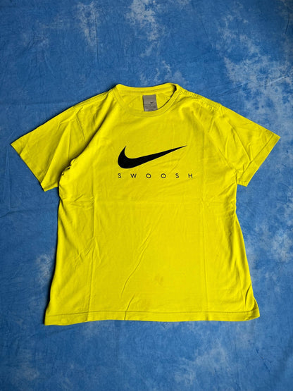 Koszulka Kanarkowa Nike Big Logo Swosh 00s M | Piggy Boxer Vintage Shop