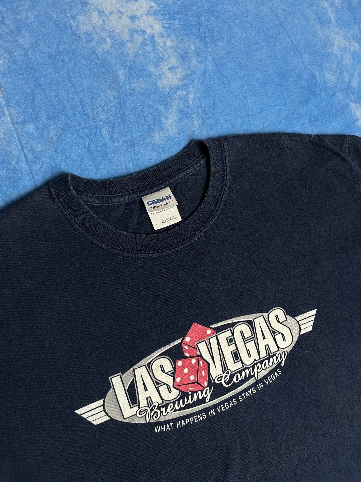 Koszulka Las Vegas What Happens in Vegas Stay in Vegas 00s L | Piggy Boxer Vintage Shop