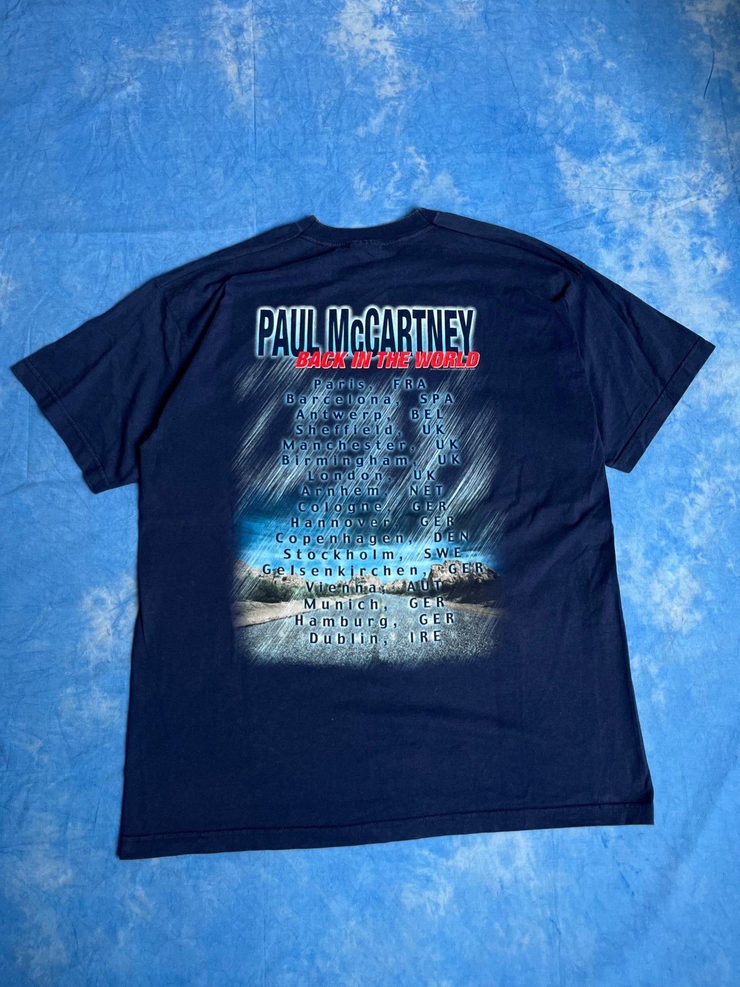 Koszulka Paul McCartney Back In The World Tour 2003 XL | Piggy Boxer Vintage Shop