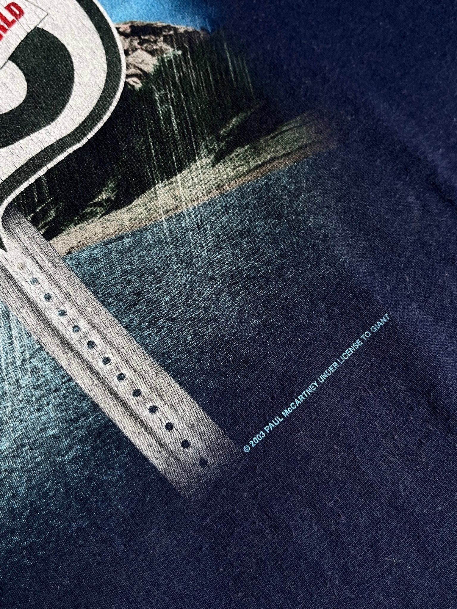 Koszulka Paul McCartney Back In The World Tour 2003 XL | Piggy Boxer Vintage Shop