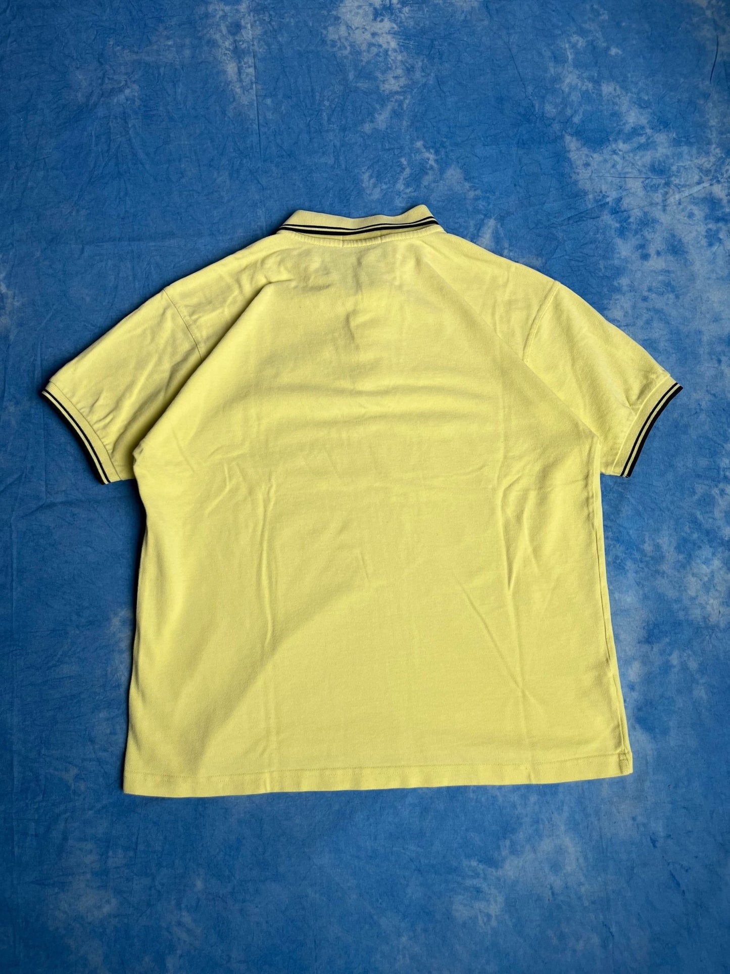 Koszulka Polo Kanarkowa Fred Perry Cotton Pique 90s XL | Piggy Boxer Vintage Shop