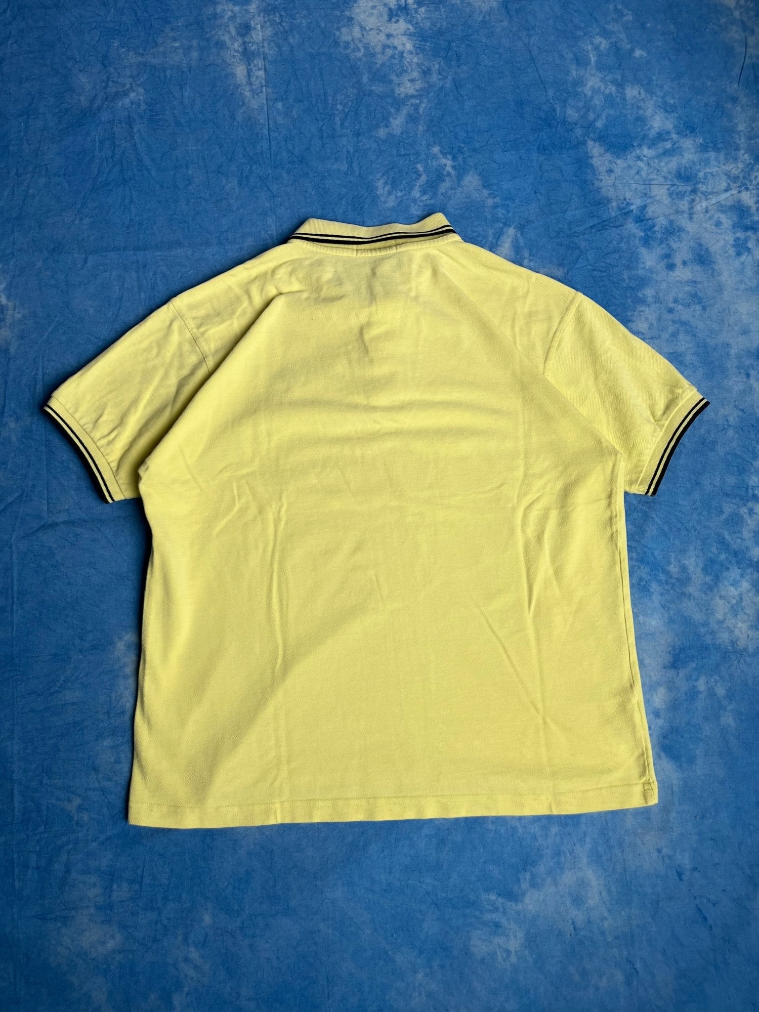 Koszulka Polo Kanarkowa Fred Perry Cotton Pique 90s XL | Piggy Boxer Vintage Shop