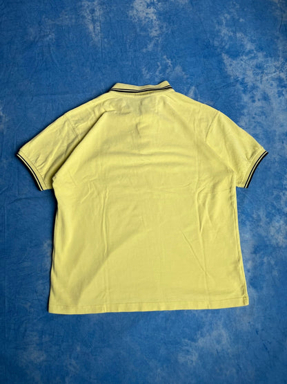 Koszulka Polo Kanarkowa Fred Perry Cotton Pique 90s XL | Piggy Boxer Vintage Shop
